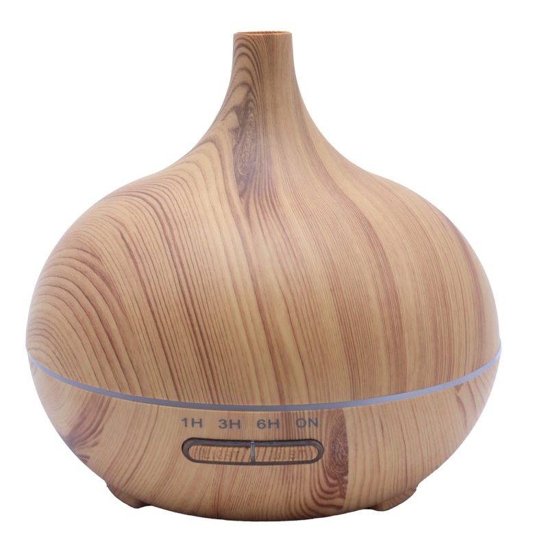 Diffuseur d'Huiles Essentielles Bonbonne Bois – 400 mL