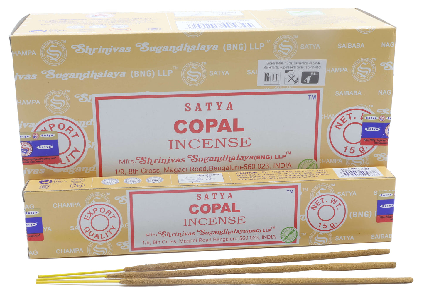 Encens Satya "COPAL" 15g – Purification sacrée et élévation spirituelle