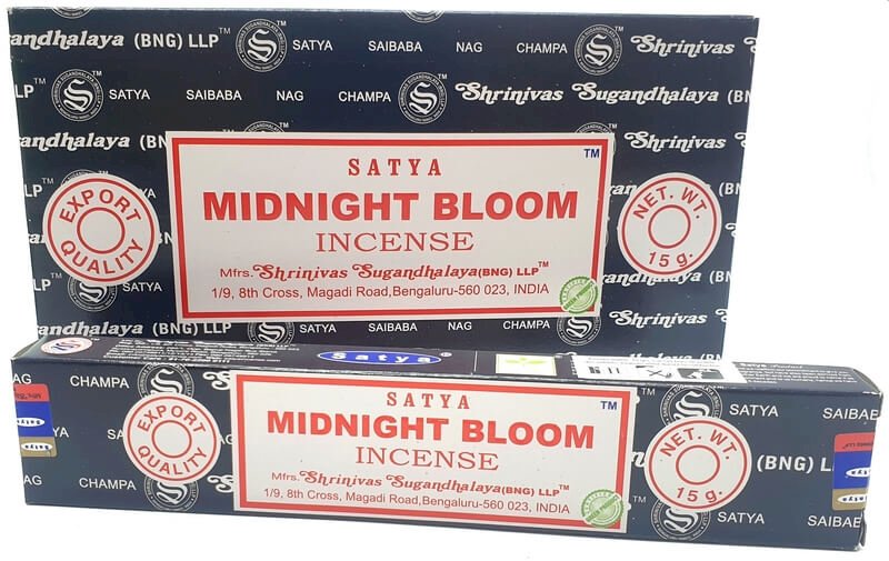 Encens Satya "MIDNIGHT BLOOM" – L’élégance florale de la nuit
