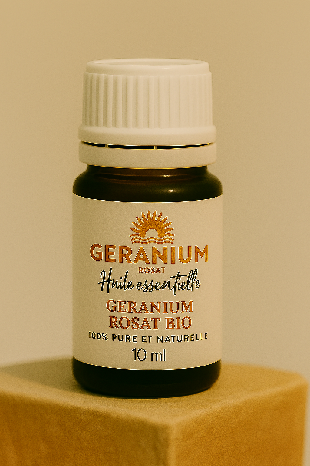GERANIUM ROSAT BIO - Huile essentielle - 10ml -PUREAROM