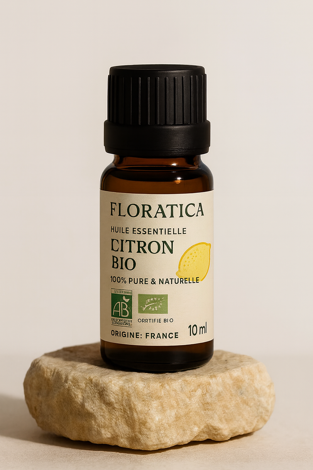 CITRON BIO - Purifier l'air - Huile essentielle - 10ml