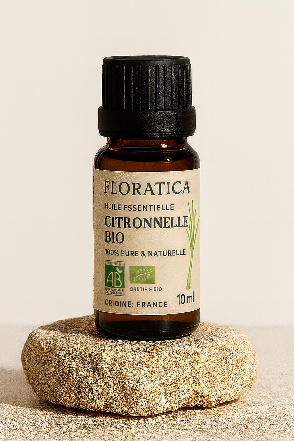CITRONNELLE BIO - Huile Essentielle – Fraicheur Purifiante et Protection Naturelle
