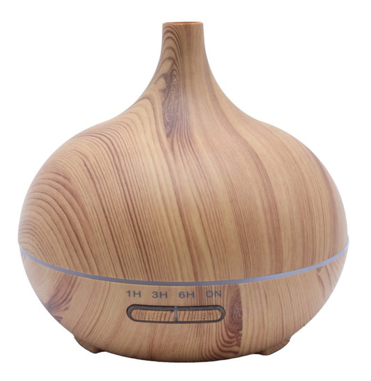 Diffuseur d'Huiles Essentielles Bonbonne Bois – 400 mL