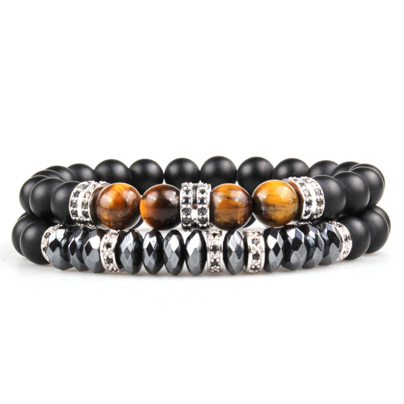 Bracelet Homme Pierre Œil de Tigre