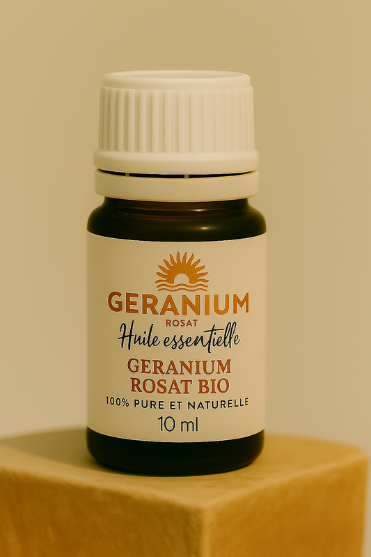 GERANIUM ROSAT BIO - Huile essentielle  - 10ml -PUREAROM