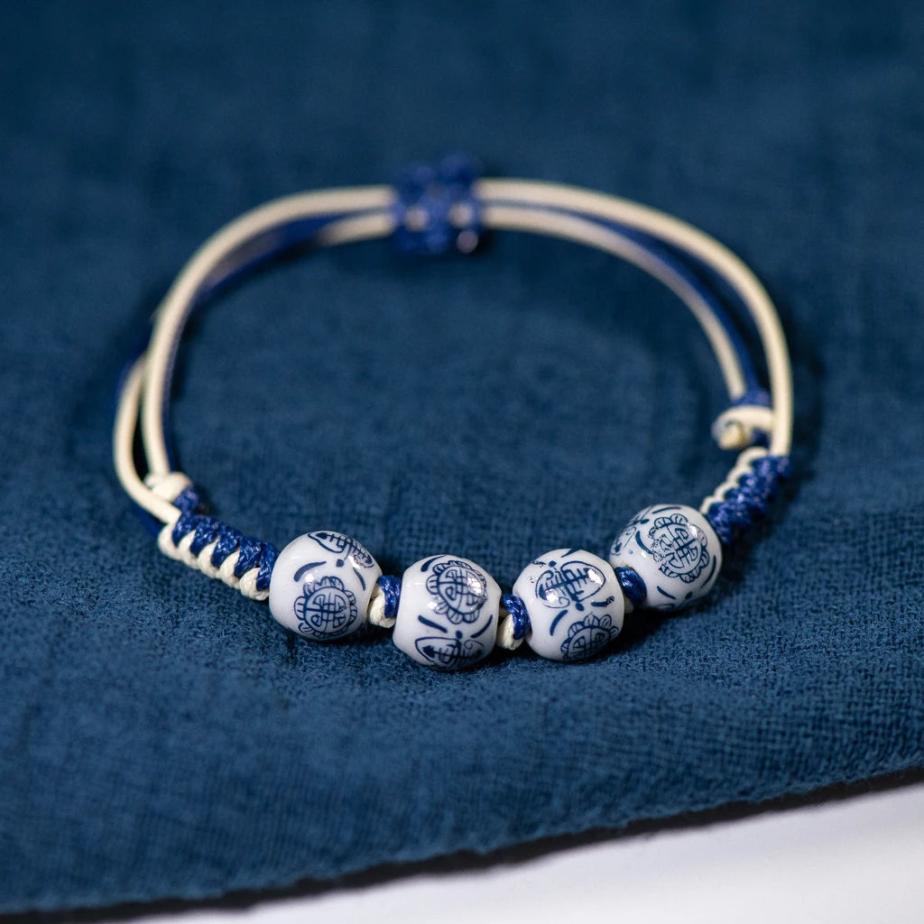 Bracelet Céramique Coloré Vintage