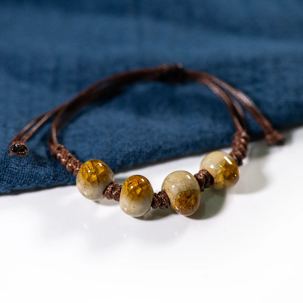 Bracelet Céramique Coloré Vintage