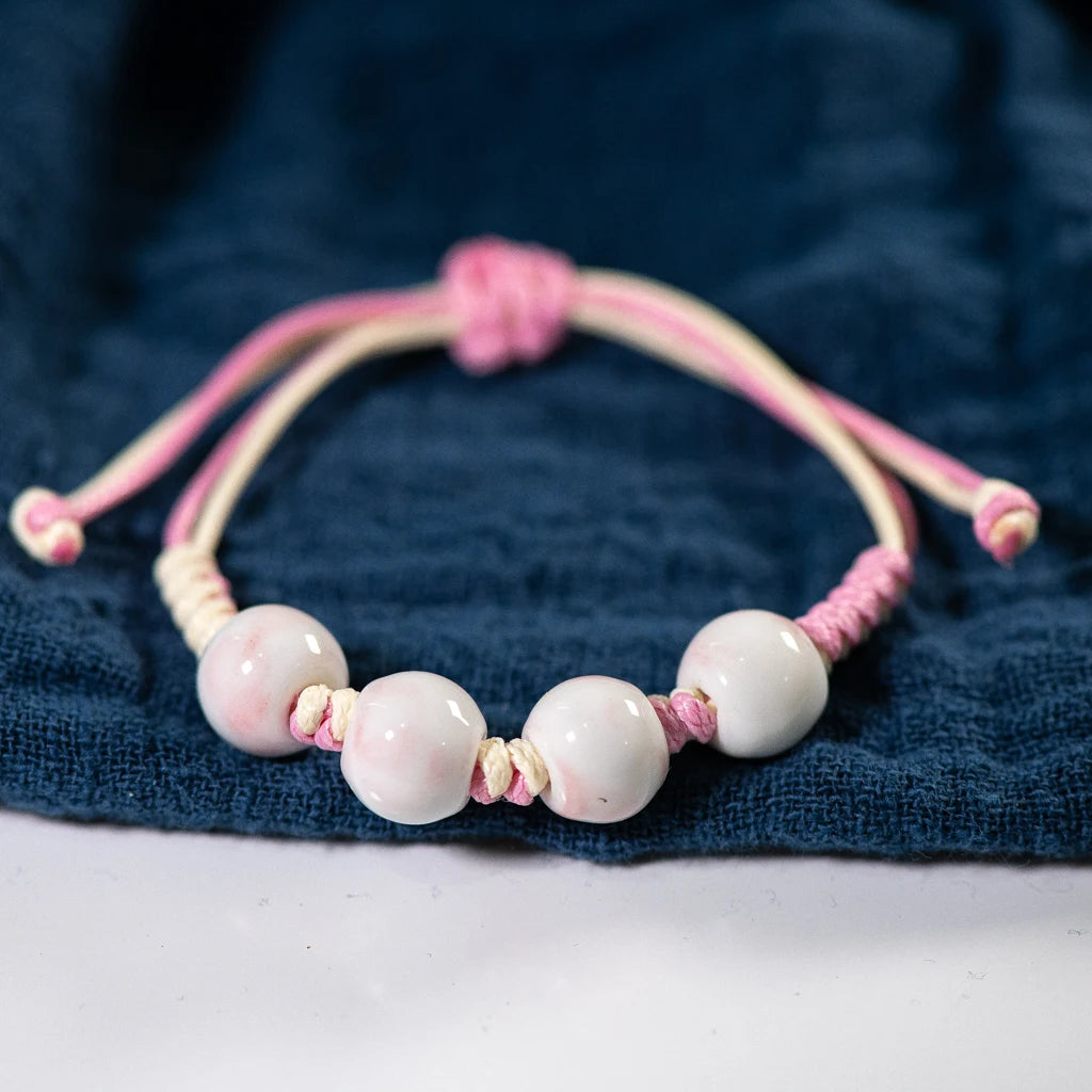 Bracelet Céramique Coloré Vintage