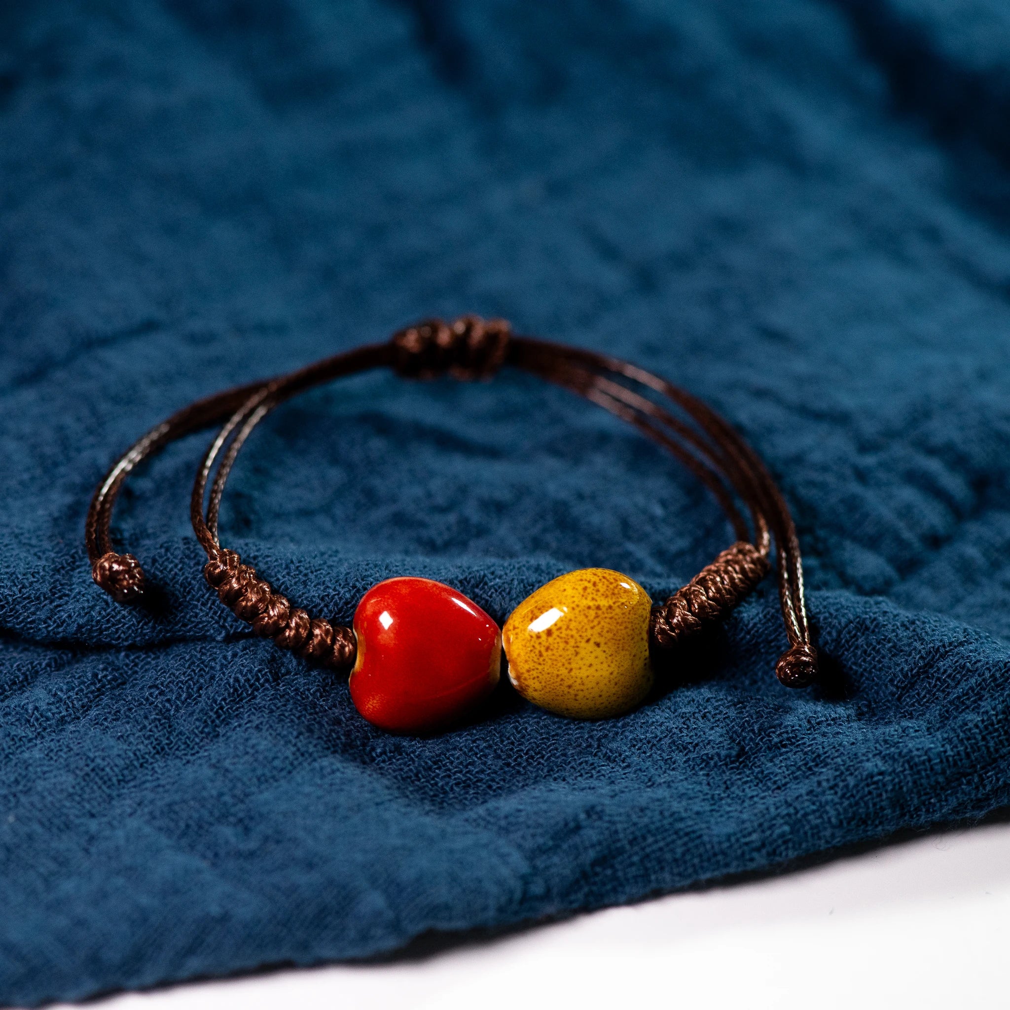 Bracelet Céramique Coloré Vintage