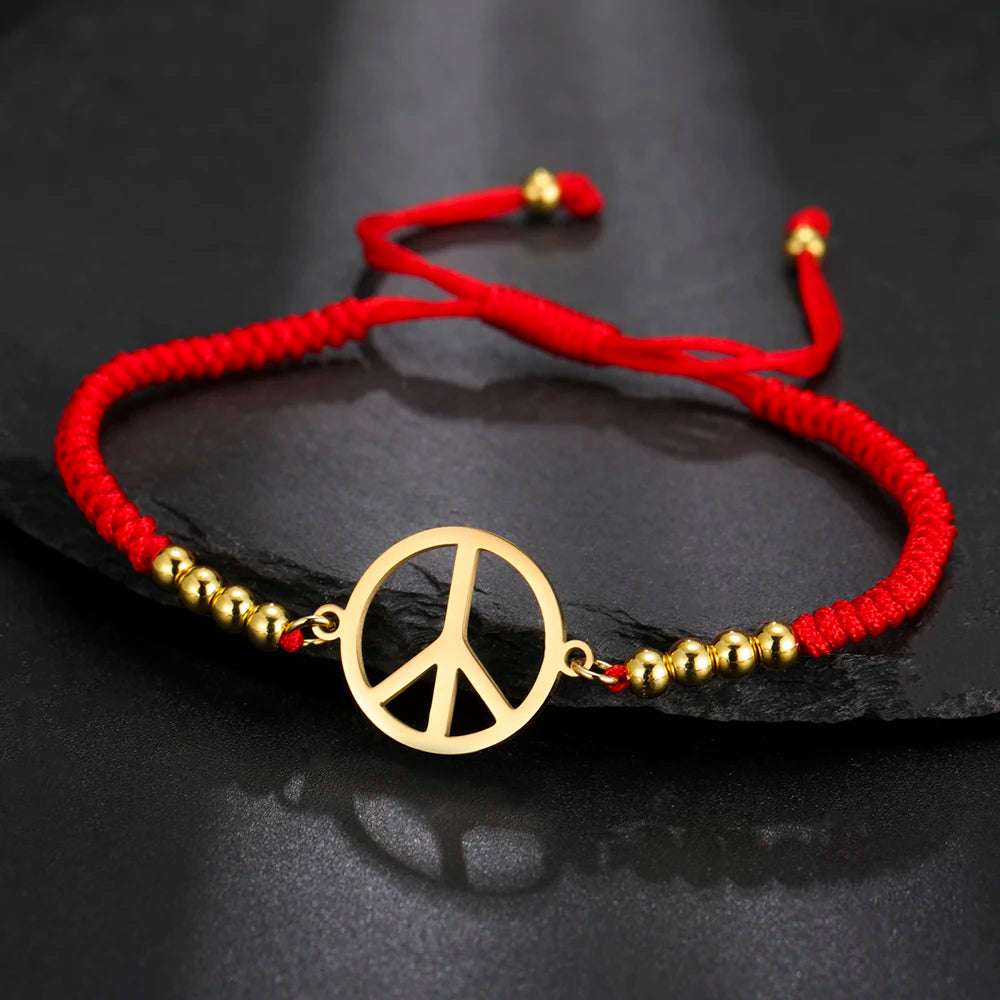 Bracelet / Chevillère Dawapara – Peace and Love