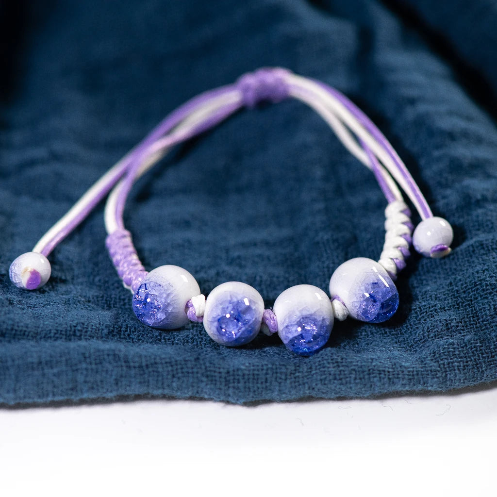 Bracelet Céramique Coloré Vintage