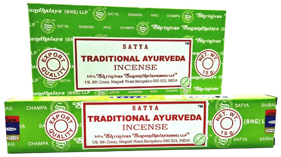 encens Satya "TRADITIONAL AYURVEDA"