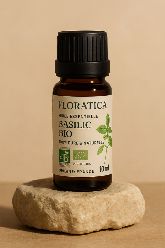 BASILIC BIO - Ocimum Basilicum - Huile essentielle 10ml
